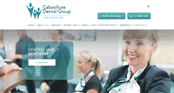 Desktop Screenshot of caboolturedental.com.au